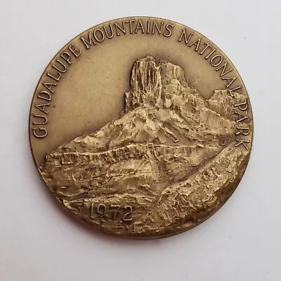 1972 National Parks Centennial Medal Guadalupe Mountains Medallic Art Co MACO • $18