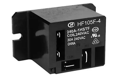 Hongfa Europe GMBH SPNO Non-Latching Relay Flange Mount 240V Ac Coil 30 A Non- • £11.90