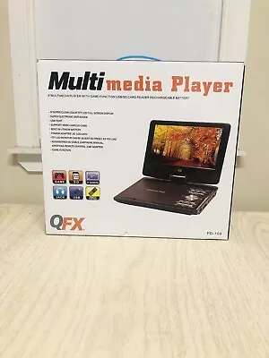 MULTI MEDIA PLYER 9' DVD TV / FM RADIO AND GAME USB/SD CARD Reader With Movies • $65
