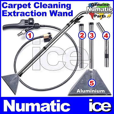 £139.99 • Buy Numatic CT CTD George GVE Spray Tube Assembly With Metal Pipes Rod Tubes Kit A39