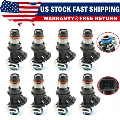 (8) Delphi Fuel Injectors 25343789 For Chevy Gmc Silverado Suburban 5.3l 6.0l Us • $32.69