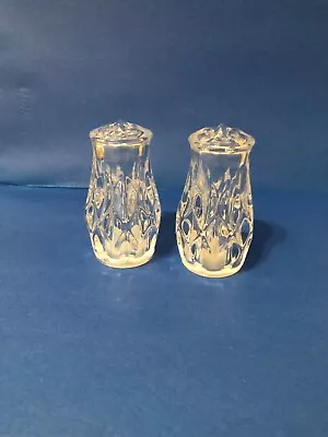 Vintage Gorham Crystal King Edward Salt And Pepper Shakers • $15.99