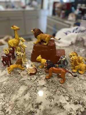 Vintage 1995 The Lion King Disney Mini Pride Rock Playset • $35