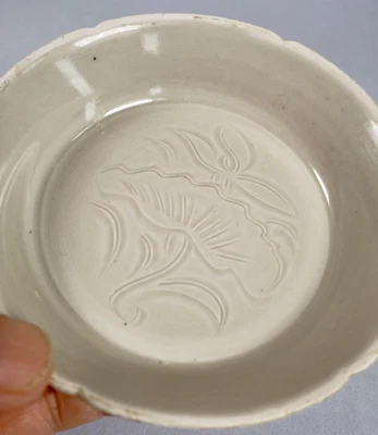£1.01 • Buy Antique Chinese Song Dynasty Ding Wear Brush Wash Porcelain Plate 11.5 Cm