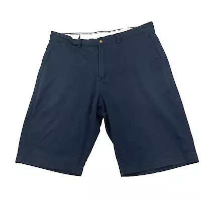 VOLCOM Shorts Mens 33 Dark Blue Socal Surf Skate Blink-182 Y2k Bermuda Chino 33 • $17.46