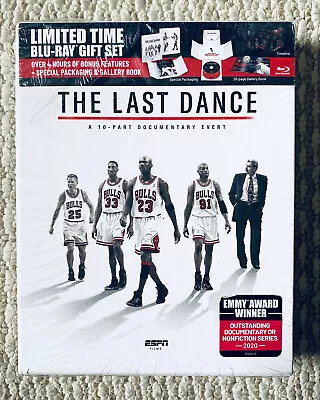 The Last Dance A 10-Part Documentary Event Blu-ray NEW Gift Set Michael Jordan • $20.50