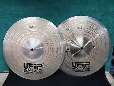 Ufip Extatic Series 14  / 35 Cm Hi Hat Cymbals Made Italy • $225.99