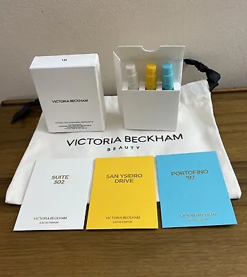 Victoria Beckham EDP 2mL SPRAY Sampler Set SUITE 302' 97 San Ysidro Drive BAG • $50