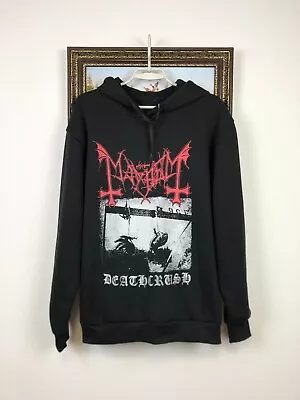 Vintage Mayhem Deathcrush Hoodie Band Jacket Rare Hype Size L • $165