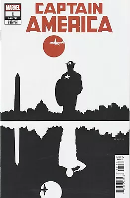 Captain America #1 (2018) Ta -nehisi Coates ~ Mack 1:25 Variant ~ Unread Nm • $10