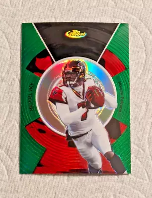 2005 Topps Finest MICHAEL VICK #74 Green Refractor #'d 097/199 - Falcons NICE!! • $13.99
