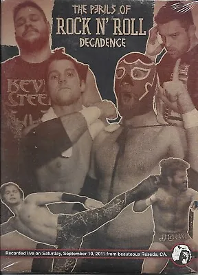 £12 • Buy PWG Perils Of Rock N' Roll Decadence DVD 2011 AEW Stars ROH WWE NXT Wrestling