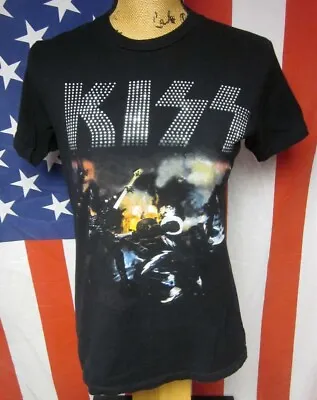 KISS Small T Shirt Alive Cover 1975 Throwback Ace Frehley Original Gene Simmons • £24.09