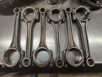 Set Of Six Connecting Rods For Dodge Plymouth 230 Ci Flathead Six • $68.70
