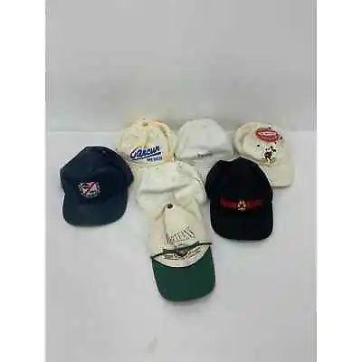 VTG LOT Dad Baseball Trucker Hats IBM New Orleans Novelty Tourist Cancun 90s • $150