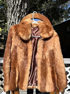 Brown Genuine Mink Fure Coat • $100