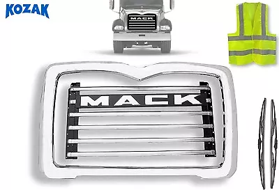 MACK Metal Grille With Surround Chrome CT713 GU713 GU813 Granite + MACK Logo. • $560.99