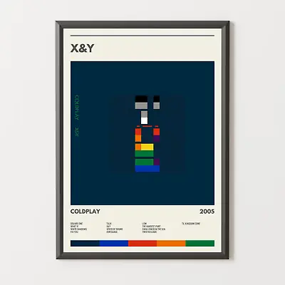 Coldplay X&Y Album Poster • £4.99