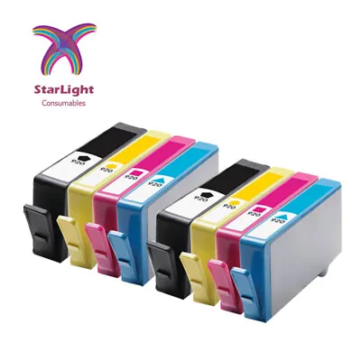 8 Ink Cartridge 920XL Fits For HP Officejet 6000 6500 6500A 7000 7500A • £10.99