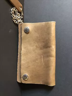 Leather Men’s Wallet With Chain  • $5.80