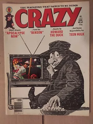 Marvel Comics Crazy Magazine #63 June 1980 Apocalypse Now Benson • $14.99