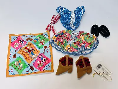 Muffy Vanderbear Skip To My Lulu Square Dancing Outfit Boots Shoes Set BIN 4 • $15.95