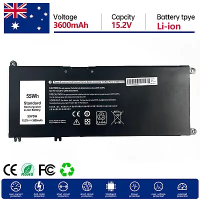 Laptop Battery For DELL Inspiron 15-7577-D1745B 17 7779 G3 15-7577h • $102.98