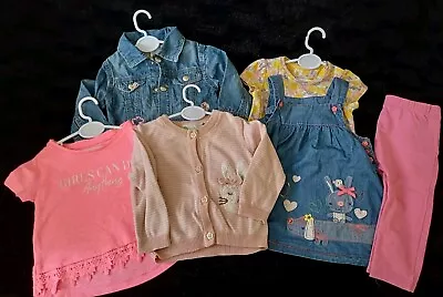 Baby Girls Spring/ Summer Clothes 6 To 9 Months By River Island Mini Mothercare  • £6