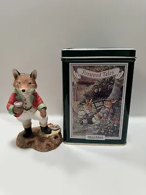 Villeroy & Boch Squire Fox Picnic At Foxwood W/ Tin Case FT10 • $24.44