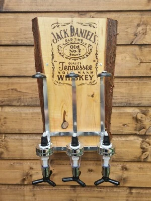 £68 • Buy Jack Daniels Optics Wooden Live Edge Rustic