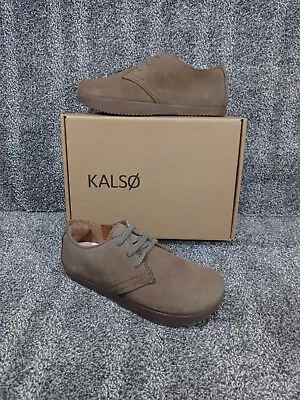 Kalso Earth Shoes Faroe Lokah Tan Leather Sz 7 Womens 37.5 Grounding Lotus VTG   • $186.99