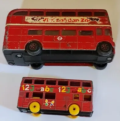 £2 • Buy Corgi & Matchbox Vintage Die Cast Toy London Buses-Route Marble Arch & Nursery 
