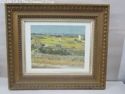 VTG. THE HARVEST Print By VINCENT VAN GOGH - FRAMED • $45