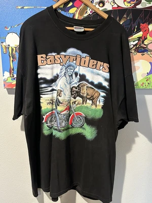 $39.99 • Buy Easy Rider Vintage Shirt 2XL Native American Black