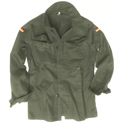 Mil-Tec BW German Army Tactical Moleskin Mens Shirt Combat Military Jacket Olive • £48.95