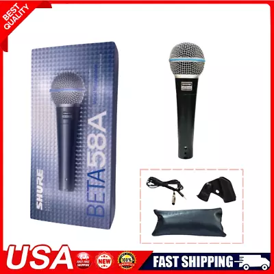 2024 Beta 58A Supercardioid Dynamic Vocal Microphone US Fast Free Shipping • $37.11