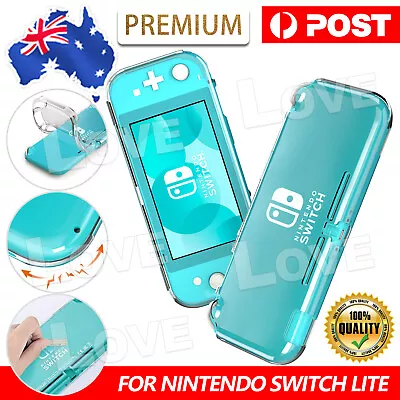 For Nintendo Switch Lite Transparent Clear Shockproof Protective Hard Case Cover • $6.95