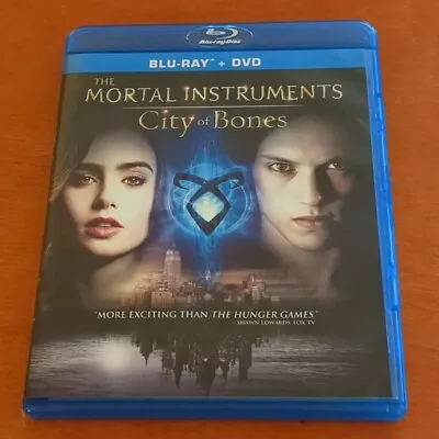 The Mortal Instruments City Of Bones Blu-ray Lily Collins  Lena Headey • $10