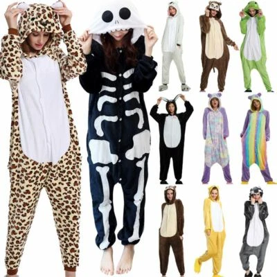 £22.16 • Buy Unisex Adult Animal Onsie88Onesie1 Anime Cosplay Pyjama Kigurumi Fancy Dresses