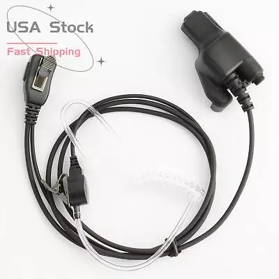 2-Wire FBI Clear Coil Air Tube Earphone PTT For XTS1500 XTS2000 XTS2500 Radio • $14.99