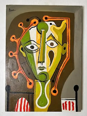 Pablo Picasso (Handmade) Oil Painting On Canvas Signed & Stamped • $950