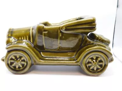 Vintage Unmarked Mccoy Planter~olive Green~ Jalopy Old Car~9  X 4.5  X 4.75  • $15
