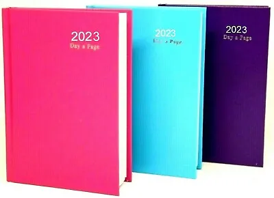 £2.79 • Buy 2023 Diary A4/A5 Pastel Colour Fashion Diary Week To View, Day A Page Desk Diary