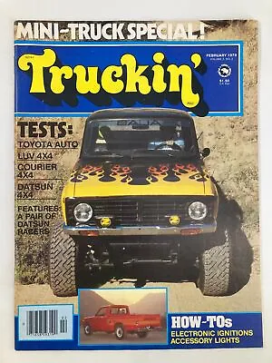 VTG Truckin Magazine February 1979 Toyota Auto Luv 4x4 Tests No Label • $14.95