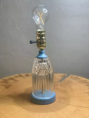 Vintage Boudoir Lamp Small Leviton Glass • $20