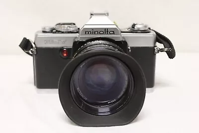 Minolta XG7 35 Mm Camera With MD ROKKOR-X Minolta 50mm 1:1.7  Lens D3 • $39.99