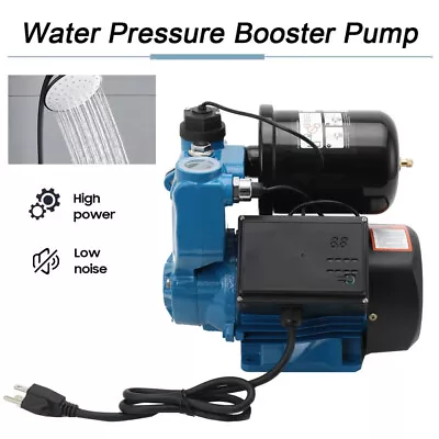 Automatic Shallow Well Pump Self Priming Water Pressure Booster Jet Pump Home • $103.57