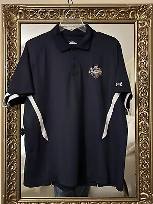 Auburn Tigers Under Armor 2010 National Champs Stitched Logo Patch Shirt • $14.50