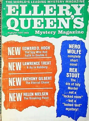 Ellery Queen's Mystery Magazine Vol. 46 #2 GD/VG 3.0 1965 Low Grade • $3