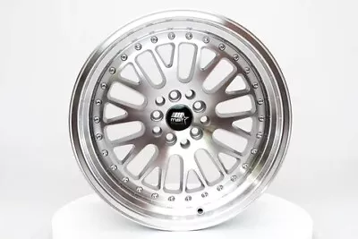 MST MT10 Wheels Rim 17x9.0 5x100/5x114.3 ET20 73.1CB Silver W/Machined Face • $197